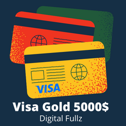 5000$ Balanced Visa Gold DUMP + FULLZ | USA